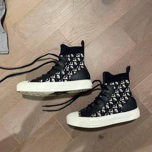Christian Dior Oblique High Top Sneaker